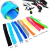 DIY Candy Colored Velcro Cable Tie Computer Line Belt Storage zheng li xian Strap on
