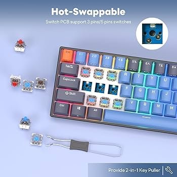 RK Switches Mechanical Keyboard 3 5 Pin Brown Factory Pre Lubed Switch