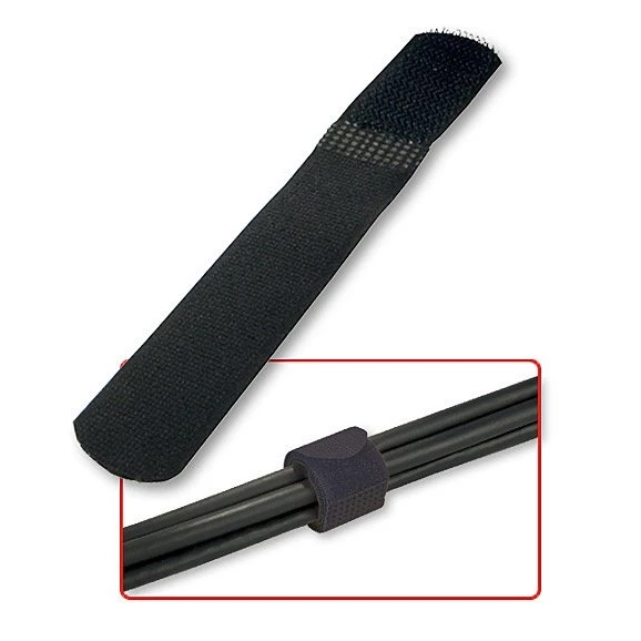 DIY Candy Colored Velcro Cable Tie Computer Line Belt Storage zheng li xian Strap on