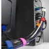 DIY Candy Colored Velcro Cable Tie Computer Line Belt Storage zheng li xian Strap on