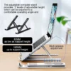 Laptop Holder Stand Adjustable Foldable Portable for Notebook Computer Bracket Lifting Cooling Holder Non slip