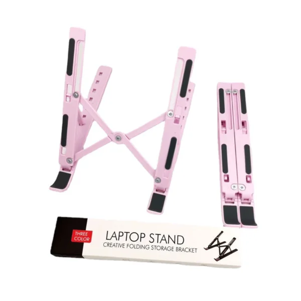 Laptop Holder Stand Adjustable Foldable Portable for Notebook Computer Bracket Lifting Cooling Holder Non slip