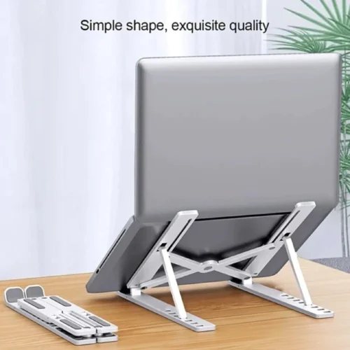 my-11134207-7r98u-lmoma0ug5y1i1c.webp Laptop Holder Stand Adjustable Foldable Portable for Notebook Computer Bracket Lifting Cooling Holder Non slip