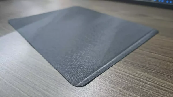 Standard Black Mouse Pad 21x17cm Lightweight Basic Cloth Surface for Office Home Use MOEE GIFTIDEAL