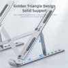 Truly Laptop Holder for Notebook Laptop Stand Bracket Foldable Alloy Laptop Holder for PC Notebook