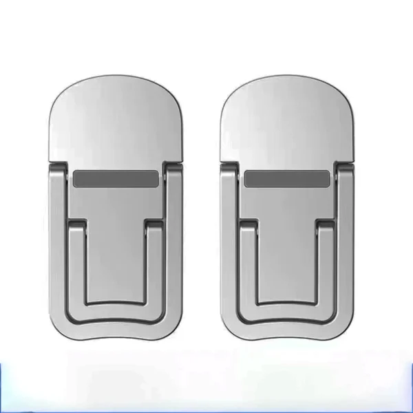 Laptop Stand 2PCS Mini Foldable Portable Computer Riser 2 Adjustable Angle Notebook Stand Keyboard Lift for Desk