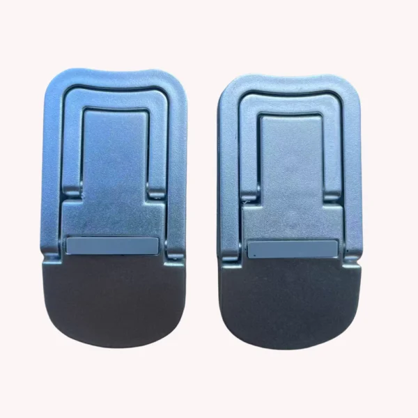 Laptop Stand 2PCS Mini Foldable Portable Computer Riser 2 Adjustable Angle Notebook Stand Keyboard Lift for Desk