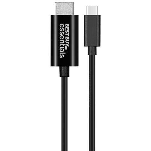 15493547_1.jpg Best Buy Essentials 1.8m (6 ft.) USB-C to 4K UHD HDMI Cable (BE-PC3CHD6-C)